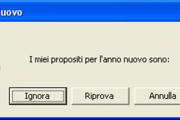 Anno nuovo, vita nuova