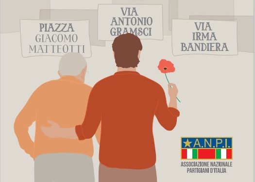 25 aprile. Strade di liberazione, un fiore per ricordare antifascist* e partigian*