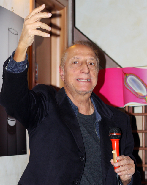 Pippo Franco, attore e cabarettista, celebre negli anni '80