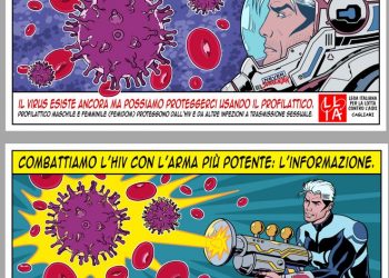 Nathan Never scende in campo per Lila Cagliari, al via le iniziative per la giornata mondiale della lotta all’aids