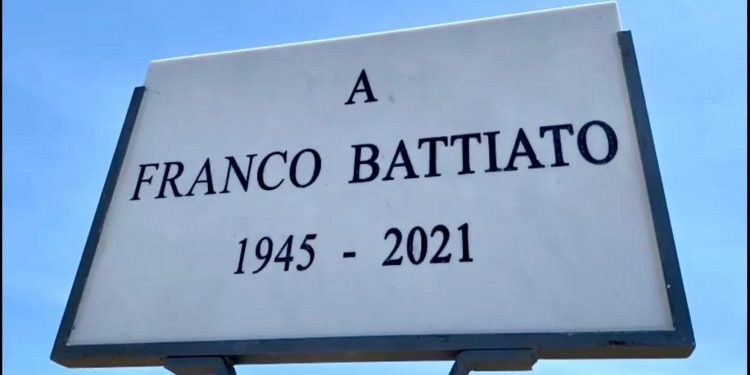 A Catania il lungomare dedicato a Franco Battiato