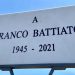 A Catania il lungomare dedicato a Franco Battiato