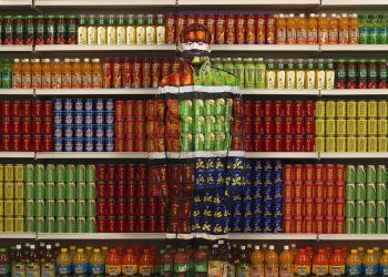 Liu Bolin - Soft Drinks, 2013