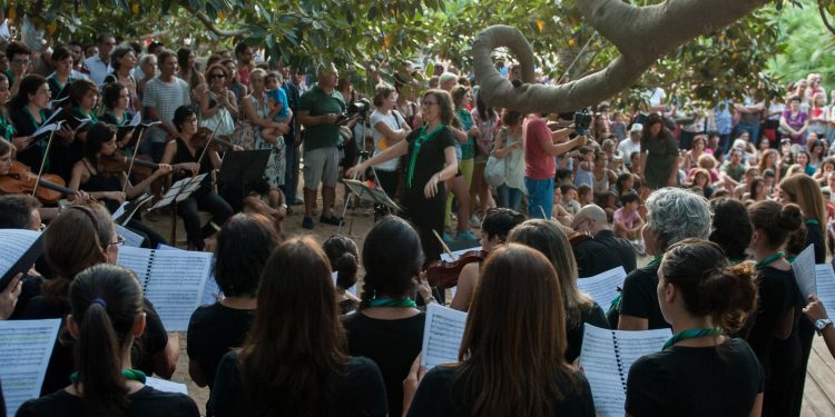 Spettacolo Aperto tra musica e natura, l’Orto sonoro secondo Stefania Pineider