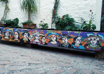 Calaveras messicani per commemorare el dia del los muertos