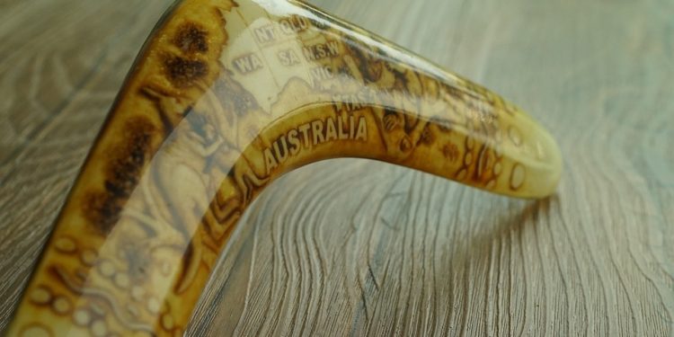 Alfabeto interno. B come boomerang