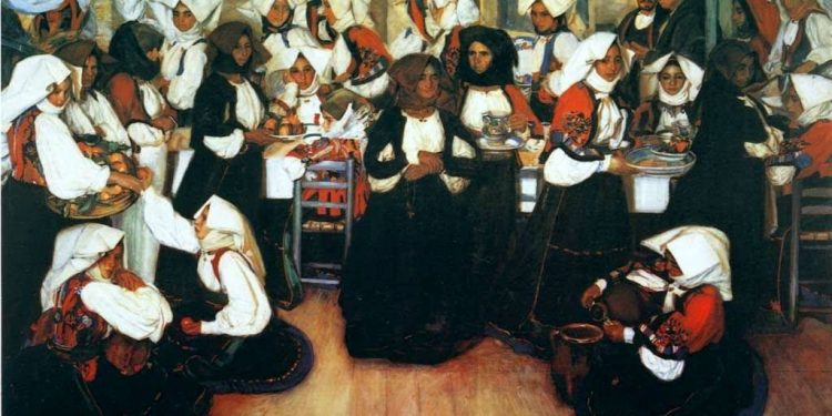 I colori di Atzara, calamita e fucina di artisti