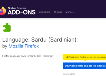 Mozilla Firefox ora parla in sardo grazie a Sardwere