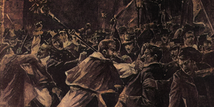 Botte, spintoni e scazzottate. La movimentata Settimana Santa cagliaritana del 1904